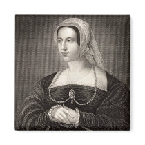 Catherine Parr Portrait magnets by alternateworlds Catherine Parr Portrait magnets
