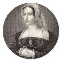 Catherine Parr Portrait stickers by alternateworlds Catherine Parr Portrait stickers