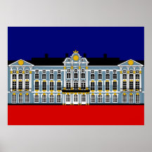 Catherine's Palace Inspiration - St Petersburg Poster