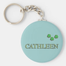 Cathleen Irish Name Key Chains