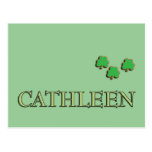 Cathleen Irish Name Post Cards