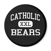 Catholic - Bears - High - Baton Rouge Louisiana magnets by customteamsportswear Catholic - Bears - High - Baton Rouge Louisiana magnets