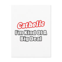 Catholic...Big Deal postcards