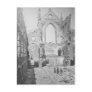 Catholic Cathedral Ruins During Civil War, 1865 Postcard