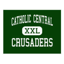 Catholic Central - Crusaders - High - Muskegon Postcards