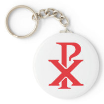 Catholic Chi Rho Keychains