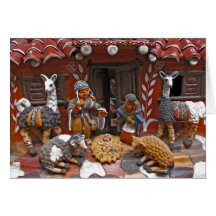catholic christmas scene cards