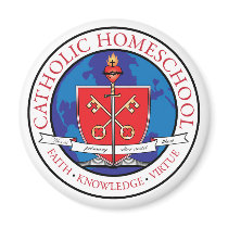 Catholic Homeschool Crest Magnet