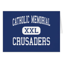 Catholic Memorial - Crusaders - High - Waukesha cards by customteamsportswear Catholic Memorial - Crusaders - High - Waukesha cards