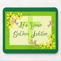 Catholic Nun Golden Jubilee Cards Mousepads