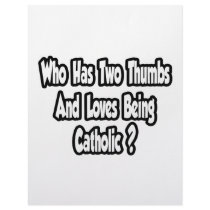 Catholic Pride Joke...Two Thumbs Customized Letterhead