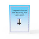 Catholic Recovery Congrats cards by ofsadrianna Catholic Recovery Congrats cards