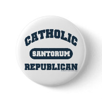 Catholic Republican Pinback Buttons