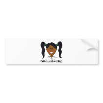 Catholic School Girl~ Ashleigh Bumper Sticker