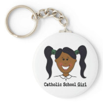 Catholic School Girl~ Ashleigh Key Chains