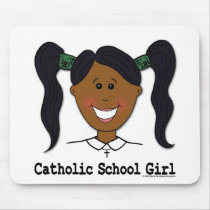 Catholic School Girl~ Ashleigh Mousepads