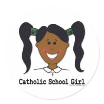 Catholic School Girl~ Ashleigh Stickers