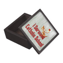 Catholic School Survivor Premium Keepsake Boxes