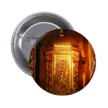 Catholic tabernacle pinback button