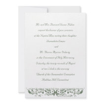 Catholic Wedding Set Invitation Template CC