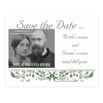 Catholic Wedding Set Save the Date Template CC postcards