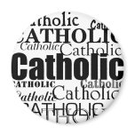 Catholic Word Refrigerator Magnet
