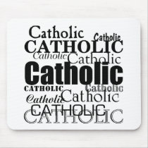 Catholic Word Mouse Mat