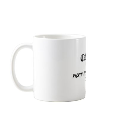 Catholics: Kickin' it old school Coffee Mug by birdfamily