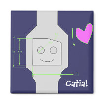 Catia Modeling magnets