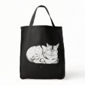 Caticature bags by spacestationeddy Caticature bags