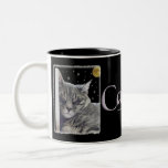 Catnap Gray Tabby Cat Mug
