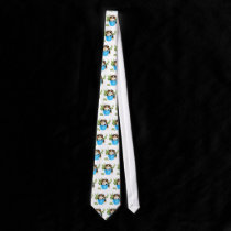Catnip Chomping Calico Tie