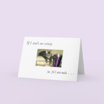 "Catnip" Greeting Card cards