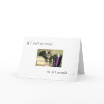 "Catnip" Greeting Card