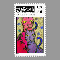 CatNStars stamps