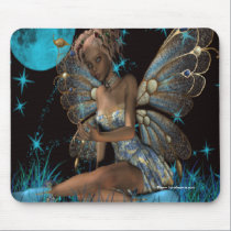 Catrina Blue Fairy Mousepad mousepads