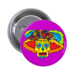 Catrina Sugar Skull Buttons