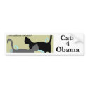 Cats 4 Obama bumpersticker