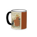 Cats and girl (French) coffee mug by lechatdesassy1 Cats and girl (French) coffee mug