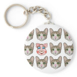 Cats and Piggy Keychains