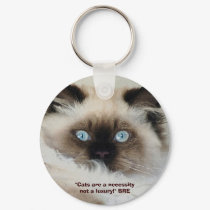 "CATS ARE A NECESSITY..." Key-chain keychains by RavenSpiritPrints "CATS ARE A NECESSITY..." Key-chain keychains