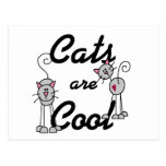 Cats Are Cool Tshirts and Gifts Postcard