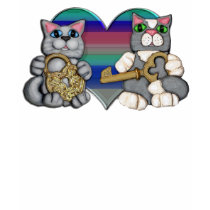 Cat's are Key t-shirts by jamiecreates1 Cat's are Key t-shirts