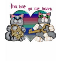 Cat's are Key t-shirts by jamiecreates1 Cat's are Key t-shirts