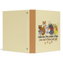 Cats are like potato chips binders
