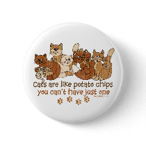 Cats are like potato chips buttons