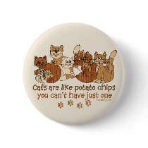 Cats are like potato chips buttons