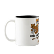Cats are like potato chips mugs