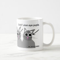 cats are scary mug mugs
