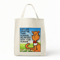 Cats Are Smarter Tote Bags